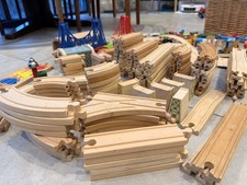 ENORME BRIO/Bigjigs/IKEA set