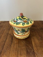 Piatto Copri Maiolica Italiana