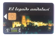 Scheda Telefonica de Espana 1000 Pta Anni ‘90 Phone Card Andalusia Spagna
