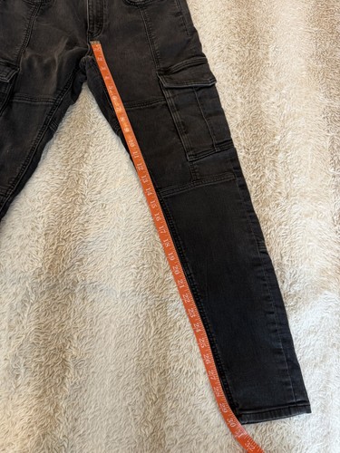 Jeans cargo zara nero - nero, lavato