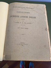 Gaetano Marini: Iscrizioni