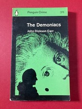 The Demoniacs John Dickson Carr 1965 Vintage Penguin Crime VG