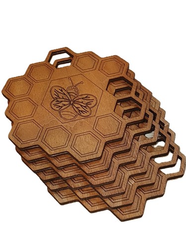 Sottobicchieri set in - set, da