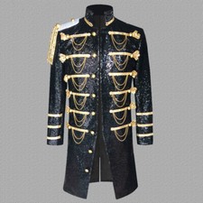 Uomo Lucido Lustrini Metallo