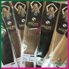 PROMO EXTENSION CHERATINA SOCAP 100PZ CAPELLI NATURALI 100% 50/55CM HUMAN REMYS