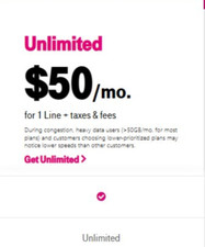 T-Mobile 30 giorni di servizio