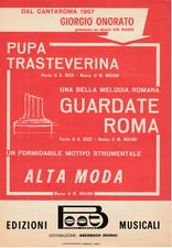 Spartito GIORGIO ONORATO PUPA