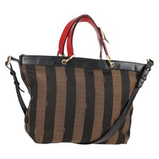 Fendi zaino tela pecan - in,