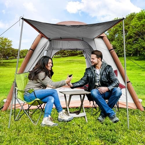 Tente gonflable camping 4 - camping, 2-4
