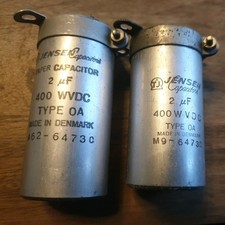 JOBLOT 2x JENSEN 2uF 400V