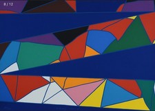 Piero Dorazio  Litografia 21 Colori Numerata e Firmata