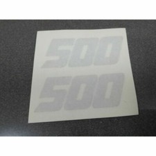 Scritta 500 per - ", fianchetti