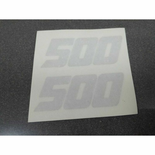 Scritta 500 per fianchetti - scritta, "