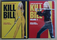 QUENTIN TARANTINO: KILL BILL 1 e 2 - DVD ITALIANI BUENAVISTA 1^ STAMPA NoEdicola