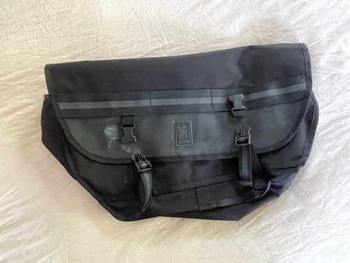 Grande borsa messenger cromata - grande,