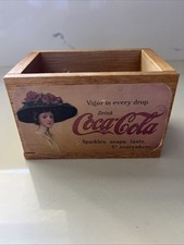 Scatola Coca Cola in legno