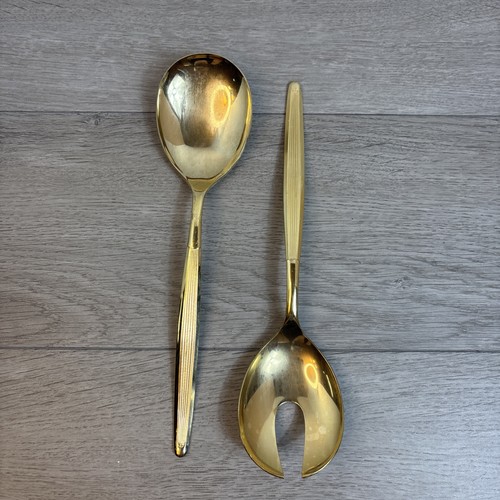 Set servizio insalata golden - set,