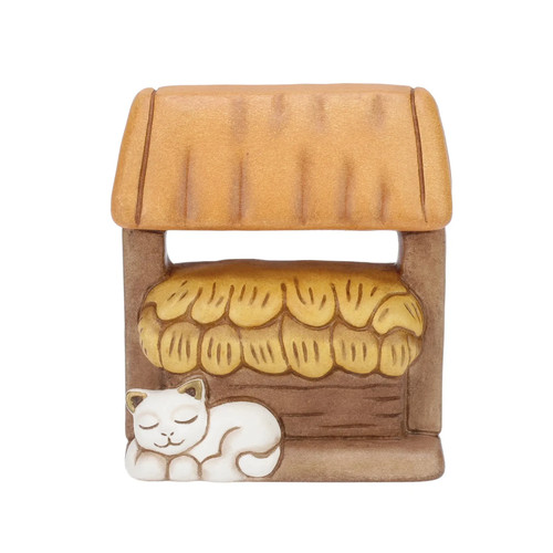 Thun mangiatoia con gatto - mangiatoia,