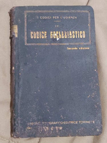 Codice ecclesiastico i - ecclesiastico,