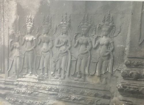 Angkor thom wat apsara - angkor,