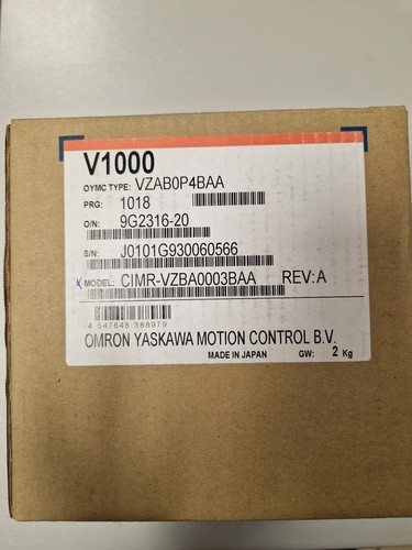 Cimr vzba0003baa inverter - cimr-vzba0003baa,,