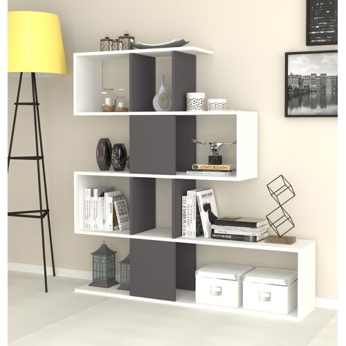 Libreria cubi snake bianca - a,