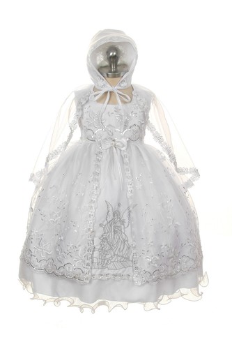 Vestito bianco bambina