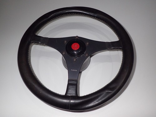 Volante fusina pelle con - in,