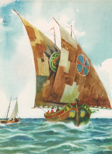 Stampa veliero mare - stampa,