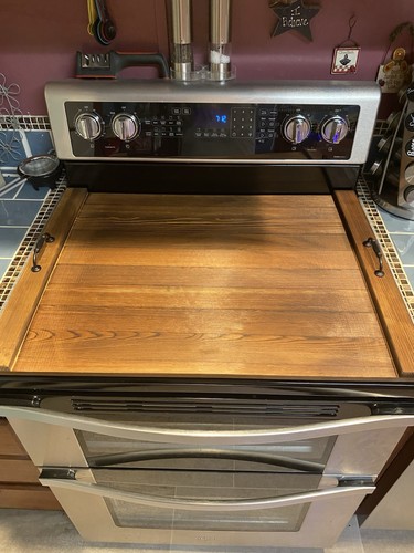 Coprifornello legno rustico - in,