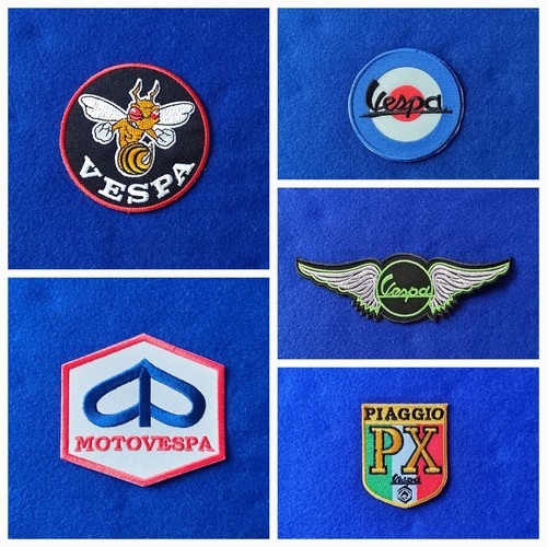 Set five vespa scooter - set,