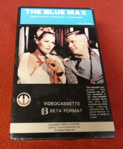 The blue max beta betamax - blue, (betamax