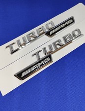 2 Logo turbo AMG 140mm