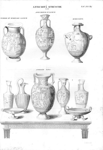 Stampa antica vasi - stampa,