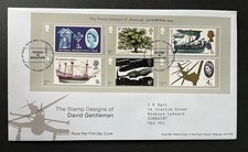 GB 2022 FDC DAVID GENTLEMAN