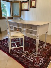 Scrittoio con sedia laccato