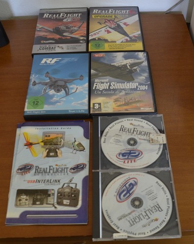 Vecchi simulatori volo cd - volo,