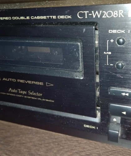 Pioneer w208r stereo double - pioneer, ct-w208r