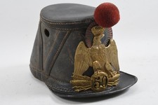 Q40U27- Cappello uniforme Chako Francia 1860 circa Infirmier Militaire 
