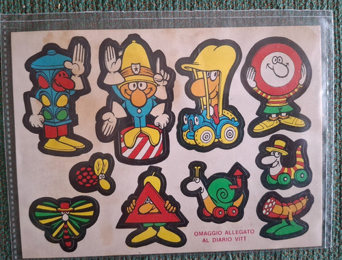Stickers adesivi decalcomanie - adesivi,