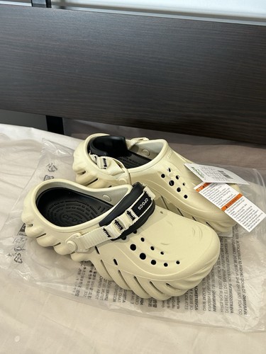 Crocs echo zoccolo crema - echo,
