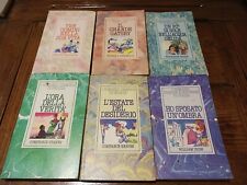 "I ROMANZI D'AMORE DI GRAZIA" lotto stock di 6 libri assortiti allegati a Grazia