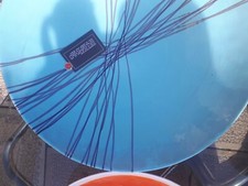 Grande Vassoio Centro Tavoal  Vetro Di Murano Etichetta Nuovo 