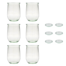 Set 6 bicchieri a tulipano