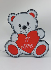 Orsetto love,LED Lampada , idea regalo- -Coppia  Usb 