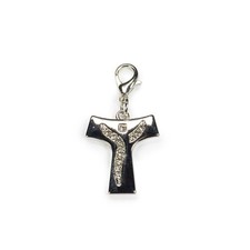 Ciondolo croce tao argento - 6x,