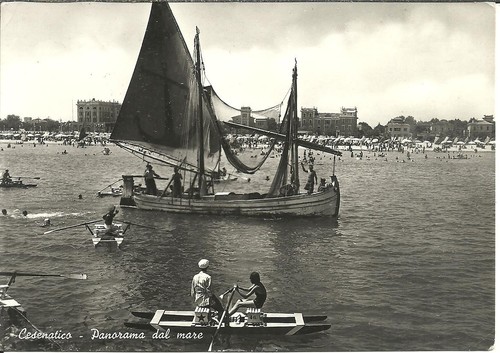 Cesenatico spiaggia vista - (fc),