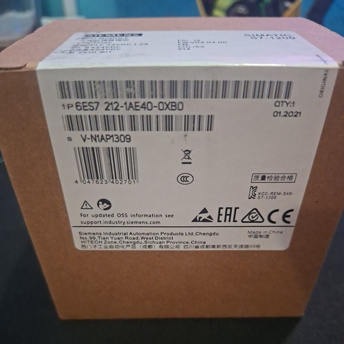 6es7212 1ae40 0xb0 - new, siemens