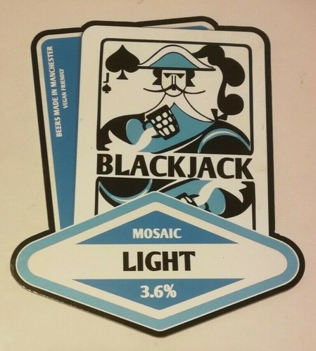 Black jack brewery mosaic - jack,