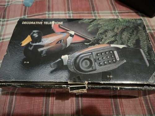 Telefono anatra vintage papera - telefono,